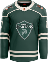 Biggby Spartans Youth Player Hybrid Jersey