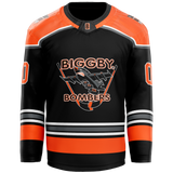 Biggby Bombers Tier 2 Youth Goalie Sublimated Jersey