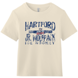 Hartford Jr. Wolfpack Women's 6-Ounce Heavyweight Tee