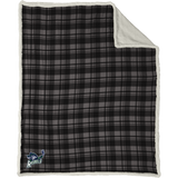 Kensington Valley Rebels Flannel Sherpa Blanket
