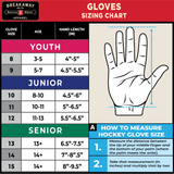 Seacoast Spartans CCM 85C Custom Gloves Junior