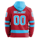 Jersey Shore Whalers Adult Sublimated Retro Hoodie