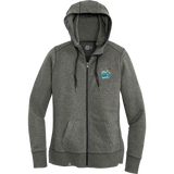 Atlantic City Seals New Era Ladies French Terry Full-Zip Hoodie