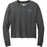 Kensington Valley Raiders New Era Ladies Tri-Blend Fleece Crop Crew