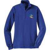 BagelEddi's Ladies 1/4-Zip Sweatshirt
