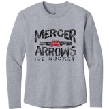 Mercer Arrows Women's Cotton Relaxed Long Sleeve Tee