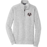 Scary Badgers PosiCharge Electric Heather Fleece 1/4-Zip Pullover