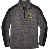 Chester County Youth PosiCharge  Electric Heather Colorblock 1/4-Zip Pullover