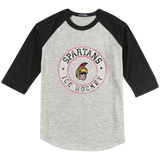 Seacoast Spartans (Ice Hockey) Youth Colorblock Raglan Jersey